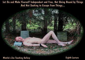 Obiterdictum, Zen Gallery, Escaping from things, Honni Soit Qui Mal Y Pense