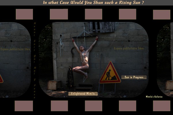 Obiterdictum, Progress Gallery, Soleil Levant, Rising Sun
