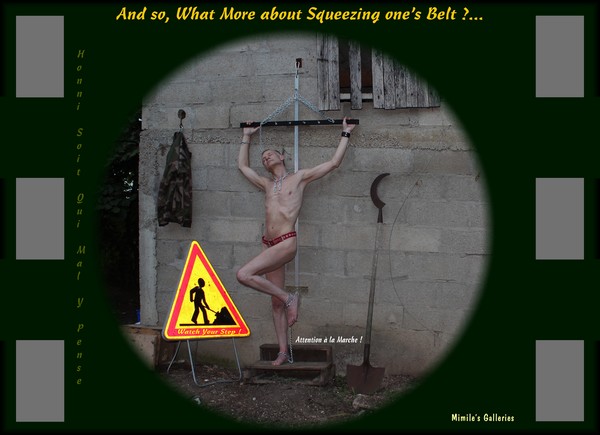 Obiterdictum, Progress Gallery, Serrer la ceinture, Squeezing the Red Belt